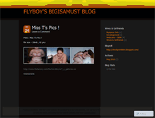 Tablet Screenshot of flyboybigger.wordpress.com