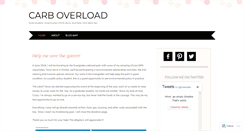 Desktop Screenshot of carboverload.wordpress.com