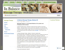 Tablet Screenshot of massageinmadison.wordpress.com