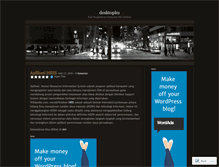 Tablet Screenshot of desktopku.wordpress.com