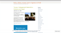 Desktop Screenshot of lignano.wordpress.com