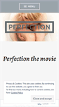 Mobile Screenshot of perfectionthemovie.wordpress.com