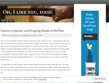 Tablet Screenshot of ohilikeyoufood.wordpress.com