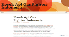 Desktop Screenshot of akorekapigasfighterindonesia.wordpress.com