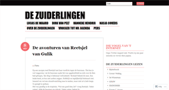 Desktop Screenshot of dezuiderlingen.wordpress.com