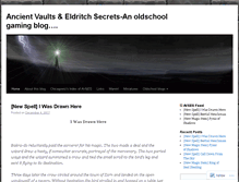 Tablet Screenshot of ancientvaults.wordpress.com