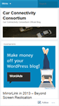 Mobile Screenshot of carconnectivity.wordpress.com