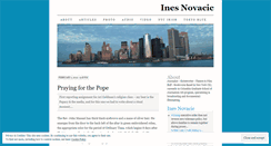 Desktop Screenshot of inesnovacic.wordpress.com