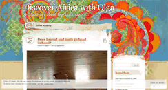 Desktop Screenshot of discoverafricawitholga.wordpress.com