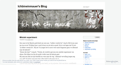 Desktop Screenshot of ichbineinmauer.wordpress.com