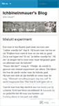 Mobile Screenshot of ichbineinmauer.wordpress.com
