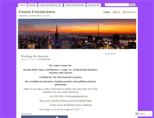 Tablet Screenshot of cogenconnection.wordpress.com