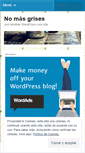 Mobile Screenshot of nomasgrises.wordpress.com
