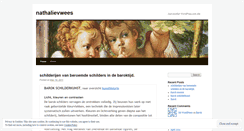 Desktop Screenshot of nathalievwees.wordpress.com