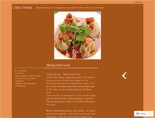 Tablet Screenshot of cheztonia.wordpress.com