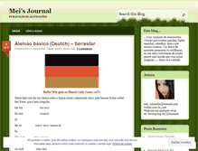 Tablet Screenshot of meijournal.wordpress.com