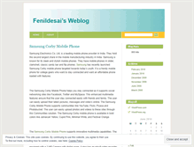 Tablet Screenshot of fenildesai.wordpress.com