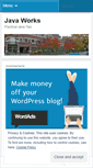 Mobile Screenshot of javaworks.wordpress.com