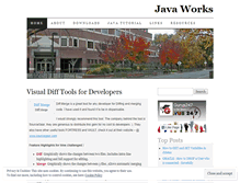 Tablet Screenshot of javaworks.wordpress.com