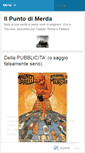 Mobile Screenshot of ilpuntodimerda.wordpress.com