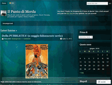 Tablet Screenshot of ilpuntodimerda.wordpress.com