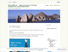 Tablet Screenshot of mathmom.wordpress.com