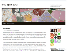 Tablet Screenshot of msuspain2012.wordpress.com