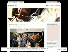 Tablet Screenshot of letsgoministry.wordpress.com
