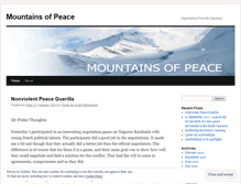 Tablet Screenshot of mountainsofpeace.wordpress.com