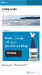 Mobile Screenshot of cmbpanda.wordpress.com