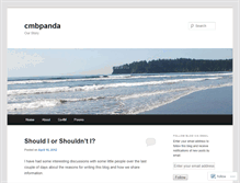 Tablet Screenshot of cmbpanda.wordpress.com
