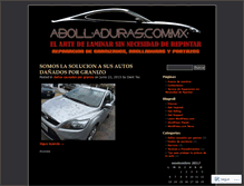 Tablet Screenshot of abolladuras.wordpress.com