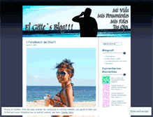 Tablet Screenshot of elgitte.wordpress.com