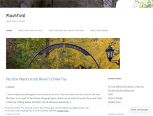 Tablet Screenshot of flashtold.wordpress.com