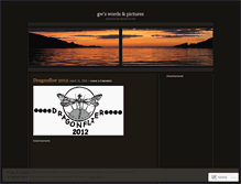 Tablet Screenshot of gwcollins.wordpress.com