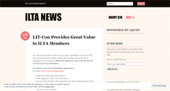 Desktop Screenshot of iltanews.wordpress.com