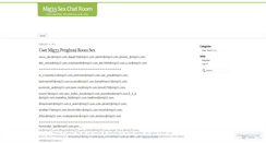 Desktop Screenshot of migsex.wordpress.com