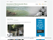 Tablet Screenshot of grossmontphoto.wordpress.com