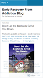 Mobile Screenshot of earlyrecovery.wordpress.com