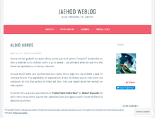 Tablet Screenshot of jaehoo.wordpress.com