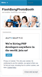 Mobile Screenshot of flashbangphoto.wordpress.com