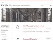 Tablet Screenshot of evavonpelt.wordpress.com