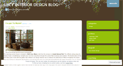 Desktop Screenshot of lucyinteriordesign.wordpress.com
