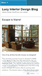 Mobile Screenshot of lucyinteriordesign.wordpress.com