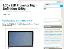 Tablet Screenshot of lcdledprojector.wordpress.com