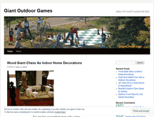 Tablet Screenshot of outdoorgame.wordpress.com