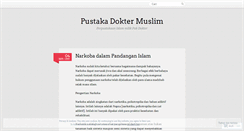 Desktop Screenshot of doktermuslim.wordpress.com