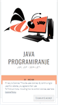 Mobile Screenshot of javaprogramiranje.wordpress.com