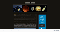 Desktop Screenshot of matthewota.wordpress.com