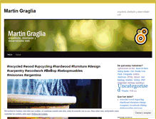 Tablet Screenshot of martingraglia.wordpress.com